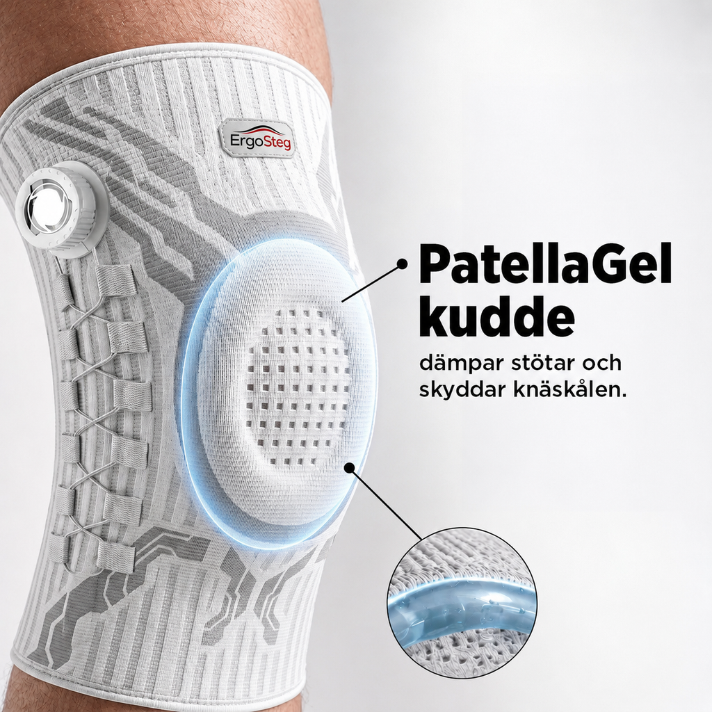 ErgoSteg MotionLock™ – Justerbart knästöd för stabilare steg